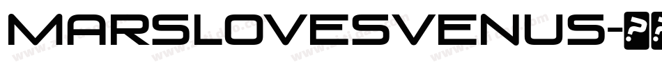 MarsLovesVenus字体转换