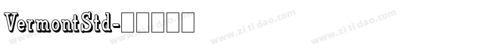 VermontStd字体转换
