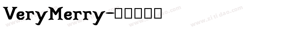VeryMerry字体转换