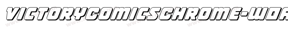 VictoryComicsChrome-w0a8字体转换 VictoryComicsChrome-w0a8字体转换