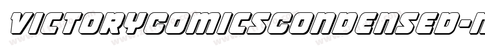 VictoryComicsCondensed-mwda字体转换 VictoryComicsCondensed-mwda字体转换