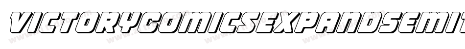 VictoryComicsExpandSemital-gYKP字体转换