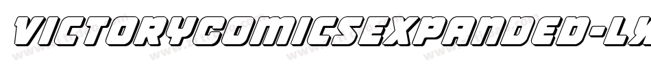 VictoryComicsExpanded-LXgD字体转换