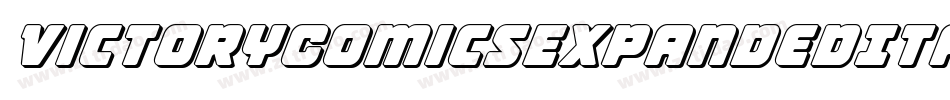 VictoryComicsExpandedItalic-Xxpj字体转换