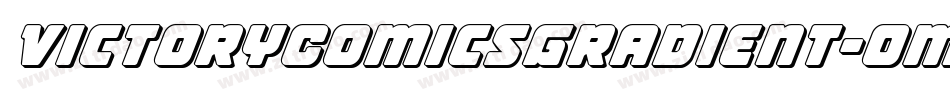 VictoryComicsGradient-omLa字体转换