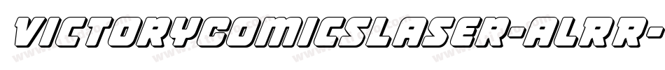 VictoryComicsLaser-alRR字体转换