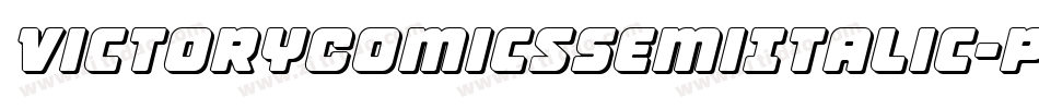 VictoryComicsSemiItalic-pdXK字体转换