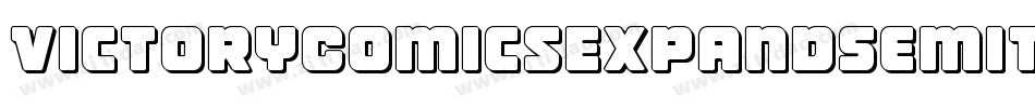 VictoryComicsExpandSemital-gYKP字体转换