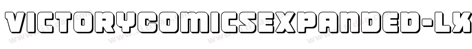 VictoryComicsExpanded-LXgD字体转换