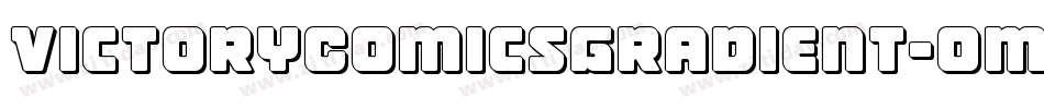 VictoryComicsGradient-omLa字体转换