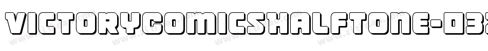 VictoryComicsHalftone-03ZR字体转换 VictoryComicsHalftone-03ZR字体转换