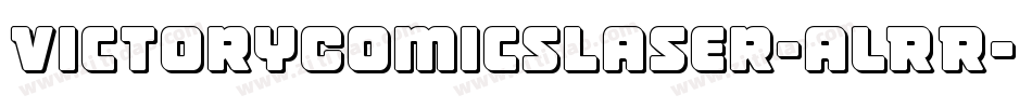 VictoryComicsLaser-alRR字体转换