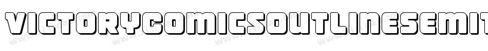 VictoryComicsOutlineSemital-xeEK字体转换