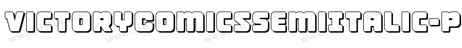 VictoryComicsSemiItalic-pdXK字体转换