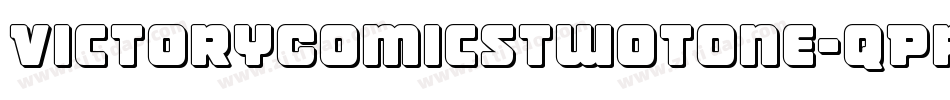 VictoryComicsTwoTone-qPr2字体转换