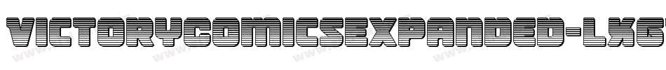 VictoryComicsExpanded-LXgD字体转换