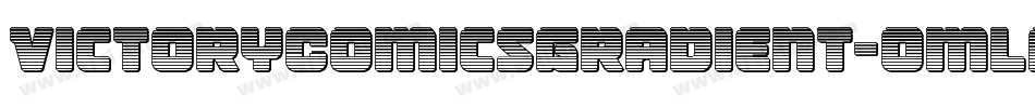 VictoryComicsGradient-omLa字体转换