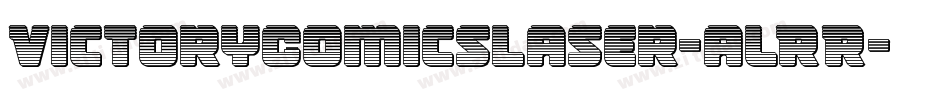 VictoryComicsLaser-alRR字体转换