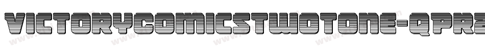 VictoryComicsTwoTone-qPr2字体转换