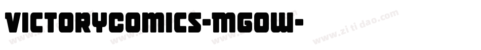 VictoryComics-Mgow字体转换 VictoryComics-Mgow字体转换