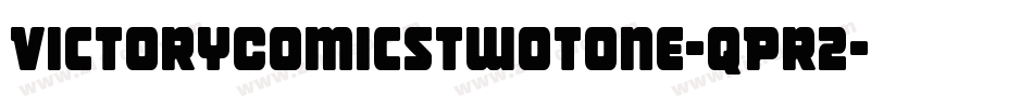 VictoryComicsTwoTone-qPr2字体转换