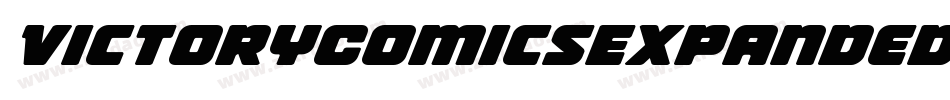 VictoryComicsExpandedItalic-Xxpj字体转换