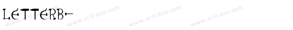 letterb字体转换