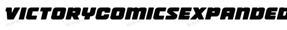 VictoryComicsExpandedItalic-Xxpj字体转换