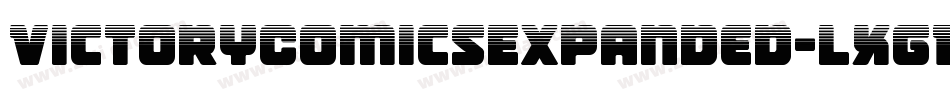 VictoryComicsExpanded-LXgD字体转换