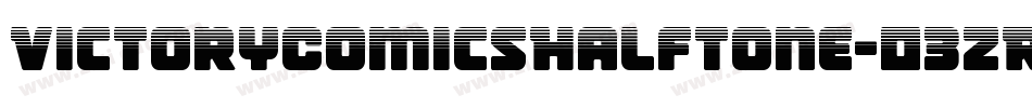 VictoryComicsHalftone-03ZR字体转换 VictoryComicsHalftone-03ZR字体转换