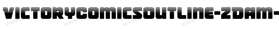 VictoryComicsOutline-ZDAm字体转换