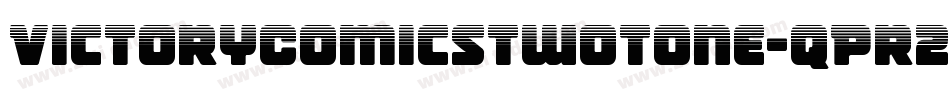 VictoryComicsTwoTone-qPr2字体转换