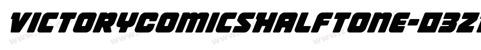 VictoryComicsHalftone-03ZR字体转换 VictoryComicsHalftone-03ZR字体转换