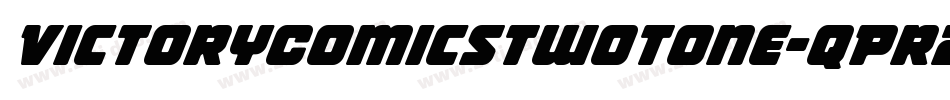 VictoryComicsTwoTone-qPr2字体转换