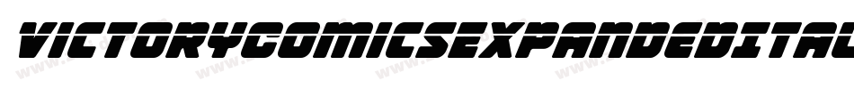 VictoryComicsExpandedItalic-Xxpj字体转换