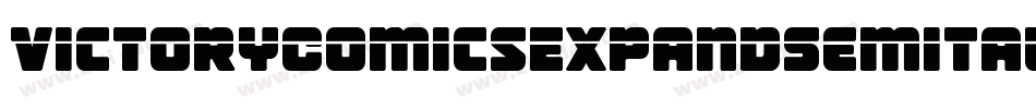 VictoryComicsExpandSemital-gYKP字体转换
