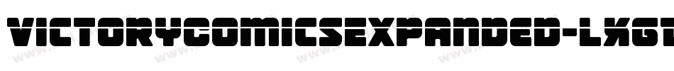 VictoryComicsExpanded-LXgD字体转换