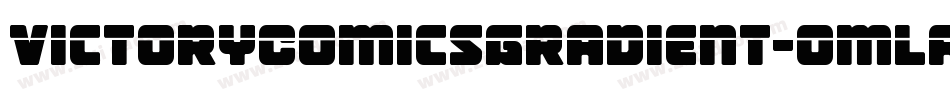 VictoryComicsGradient-omLa字体转换