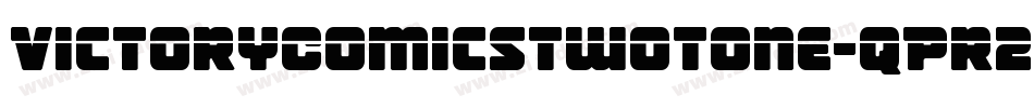 VictoryComicsTwoTone-qPr2字体转换