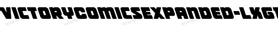 VictoryComicsExpanded-LXgD字体转换