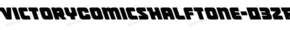 VictoryComicsHalftone-03ZR字体转换 VictoryComicsHalftone-03ZR字体转换
