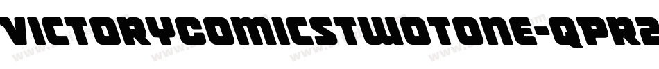VictoryComicsTwoTone-qPr2字体转换