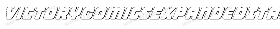 VictoryComicsExpandedItalic-Xxpj字体转换