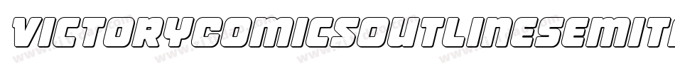 VictoryComicsOutlineSemital-xeEK字体转换