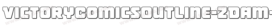 VictoryComicsOutline-ZDAm字体转换
