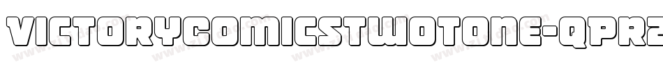 VictoryComicsTwoTone-qPr2字体转换