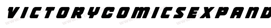 VictoryComicsExpandedItalic-Xxpj字体转换