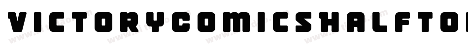 VictoryComicsHalftoneItalic-eBr6字体转换