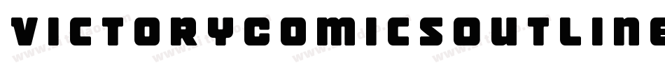 VictoryComicsOutline-ZDAm字体转换