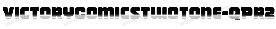 VictoryComicsTwoTone-qPr2字体转换